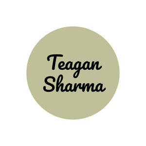 circle name labels neutral color sage