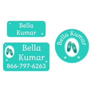 ballet clothing labels pack