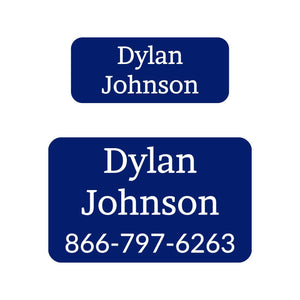 personalized college labels