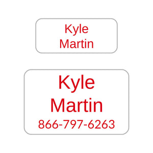 college labels pack simple candy apple