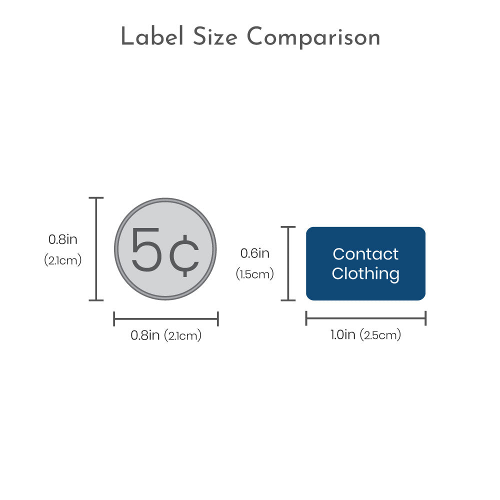 Clothing size labels  Custom Clothing Labels BestLabels™ USA