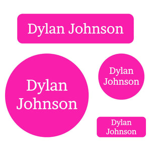 name labels for gift giving