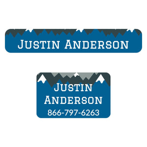 name tag iron-on labels