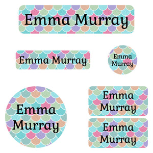 Kids Name Labels: Custom Name Stickers | Name Bubbles