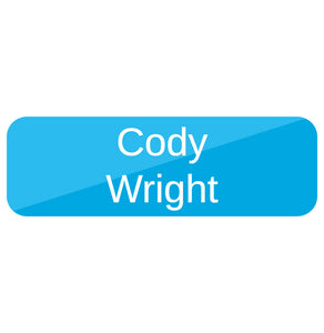 large name labels split blue