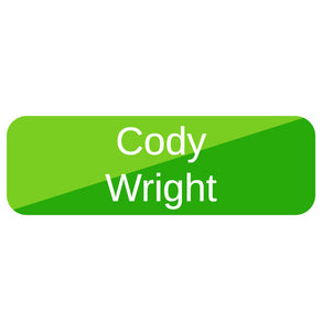 large name labels split green