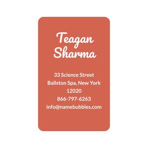 luggage tag labels neutral color sienna
