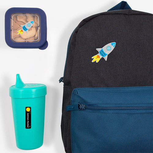 Preschool Labels: Space Labels For Preschool | Name Bubbles