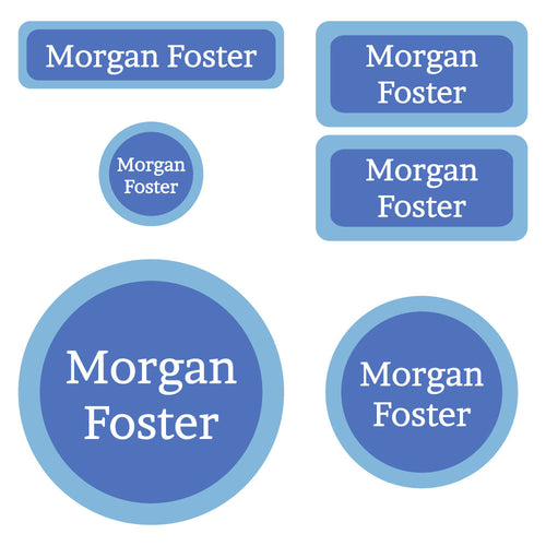 Preschool Labels Solid Border Labels For Preschool Name Bubbles