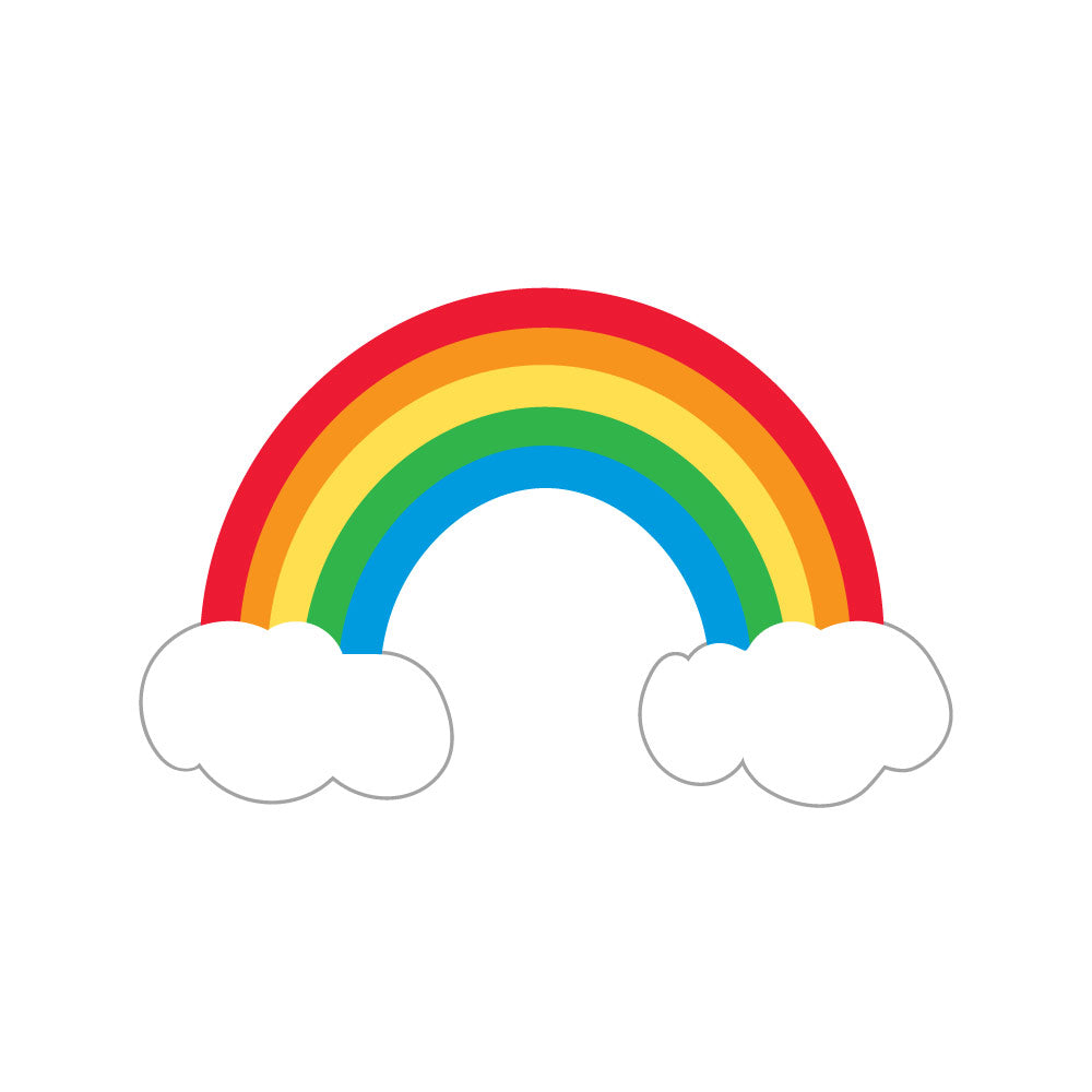 Rainbow decal discount