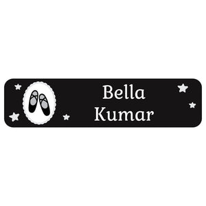 rectangle ballet name labels