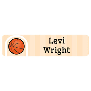 basketball rectangle name labels