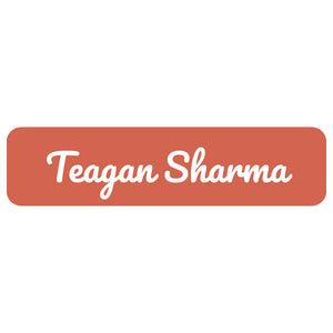 rectangle name labels neutral color sienna