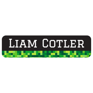 rectangle name labels pixels green