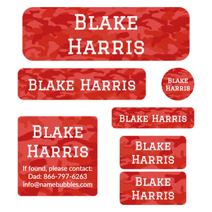 personalized name stickers for school