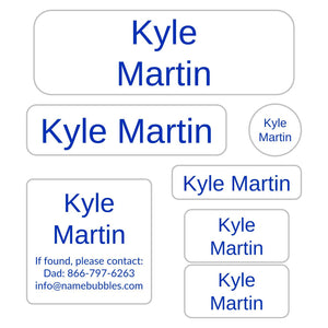 kids name labels for school