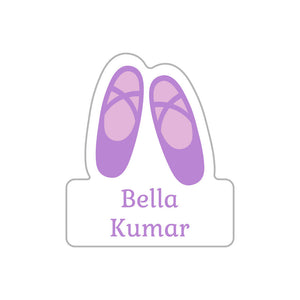 ballet shoes name labels