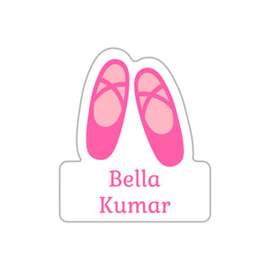 ballet shoes name labels