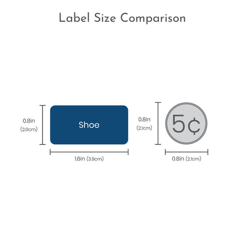 Shoe Labels: All Star Stick On Shoe Labels | Name Bubbles