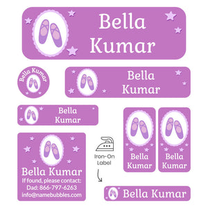 ballet sleepaway camp labels pack