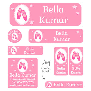 ballet sleepaway camp labels pack