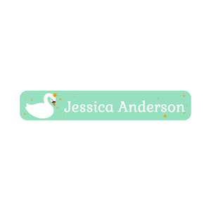 kids iron on name labels