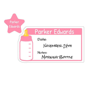 baby bottle labels for daycare