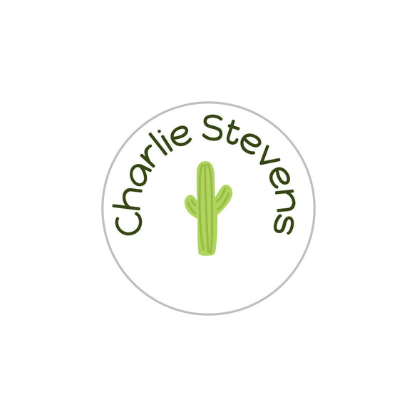 Personalized Clothing Labels - Cactus Clothing Labels