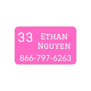 jersey contact clothing labels