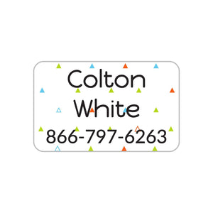personalized laundry labels for kids