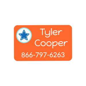 multicolor icon orange splash contact clothing labels