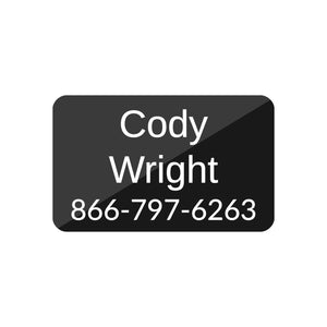 personalised name label stickers