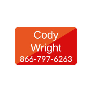 personalised name label stickers