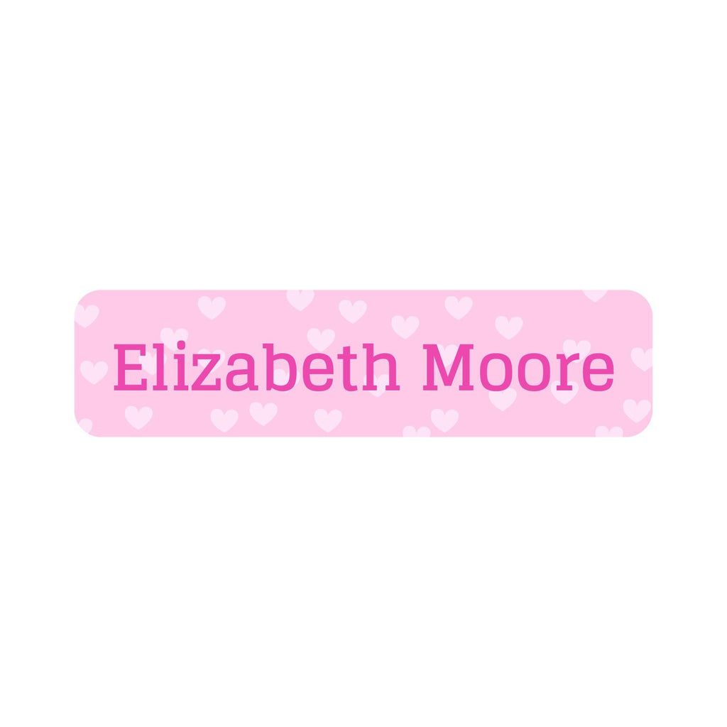 Sweetheart Name Labels