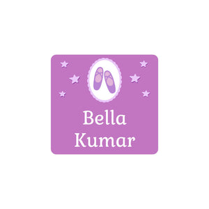 ballet square clothing labels