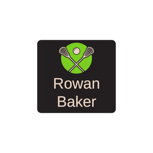 lacrosse lime green square clothing labels