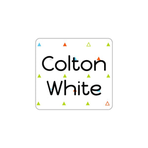 clothing name stickers for kids