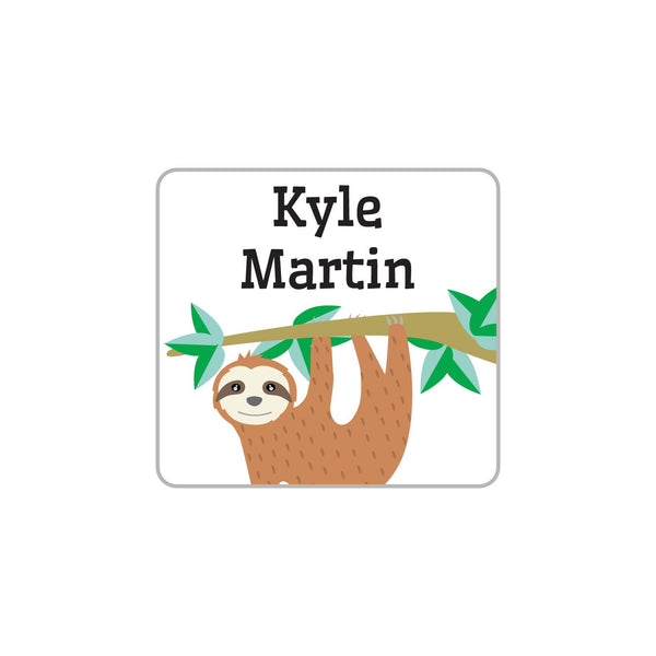 Sloths Daycare Label Pack