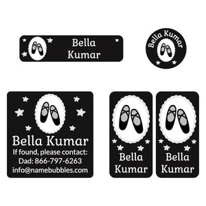 ballet sports labels pack