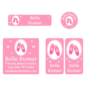 ballet sports labels pack