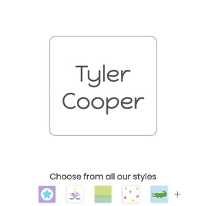 clothing labels for kids